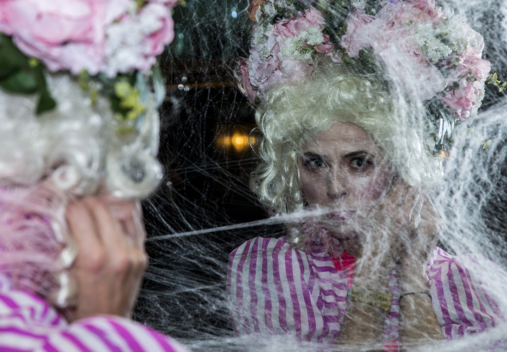 Kathryn McGarr as the Candy Lady Witch