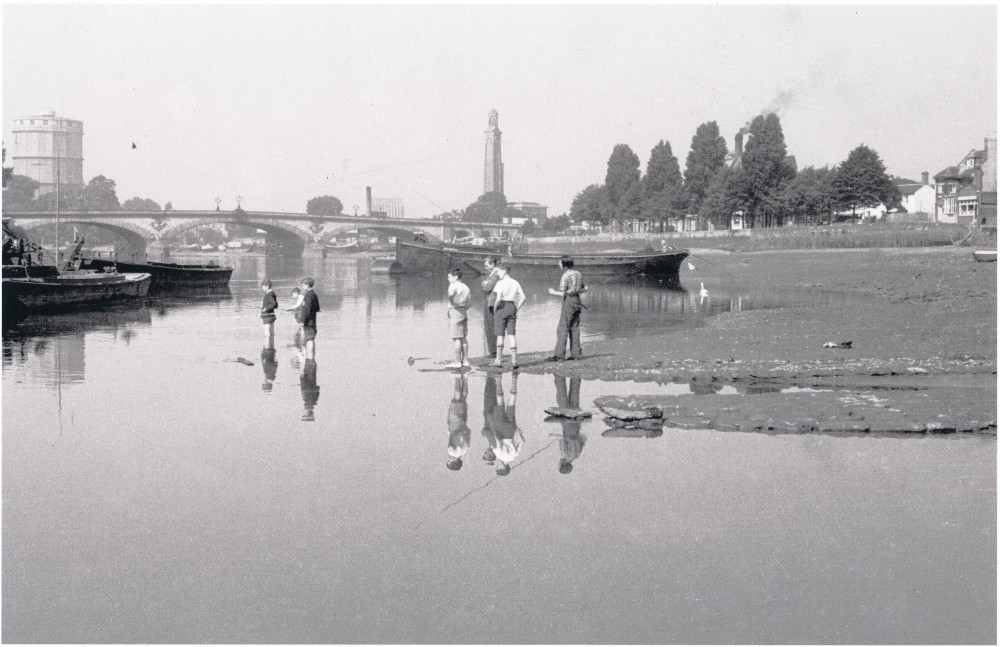 by Kew Bridge