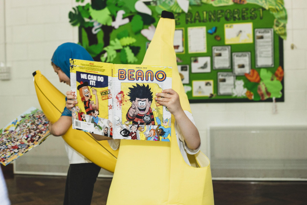 All the participants won a copy of the latest Beano Annual