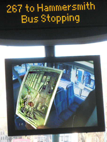 Players uploaded images and vids to gain points- The bus home for a GBRT team