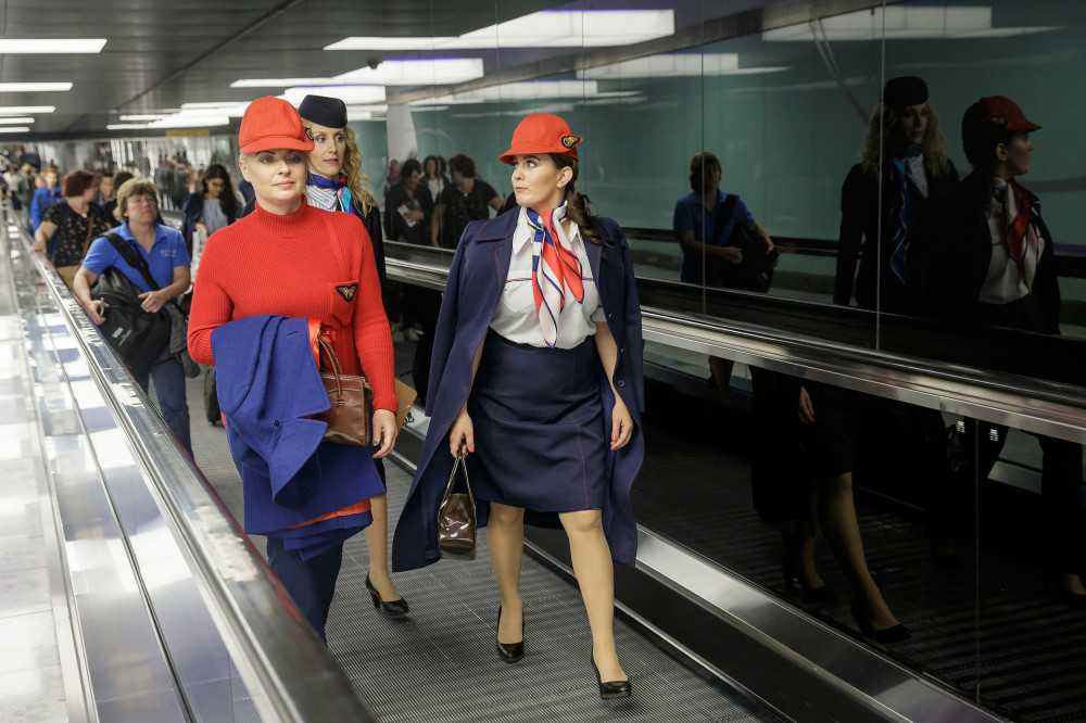 Original costumes from Icelandair's archives