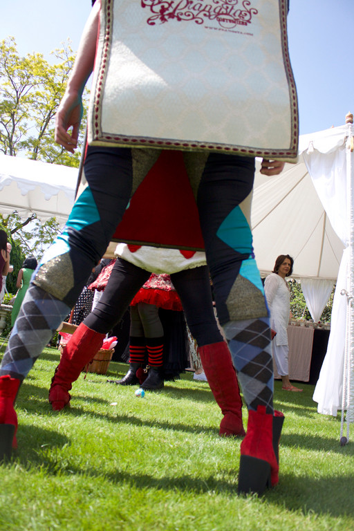 Participatory no mallet Croquet