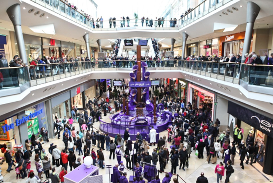 The Cadbury chocolate fountain