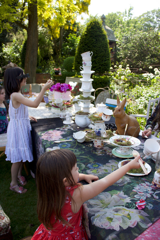 The Mad Tea table by Julie Landau