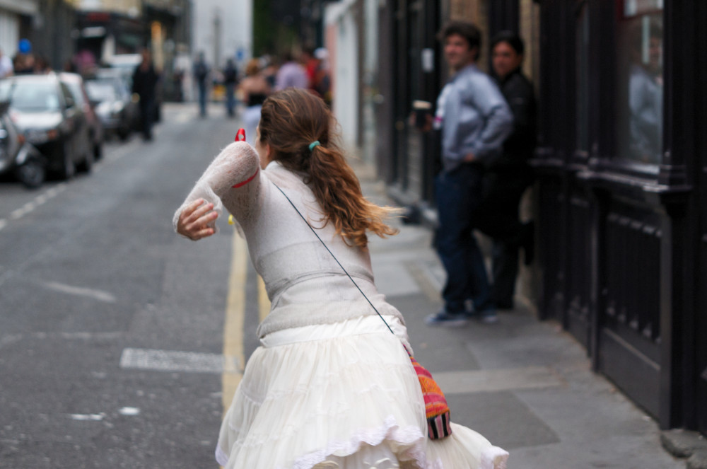 Chasers came in many guises. Pauline Huguet as the Ballet Dancer was very very fast.