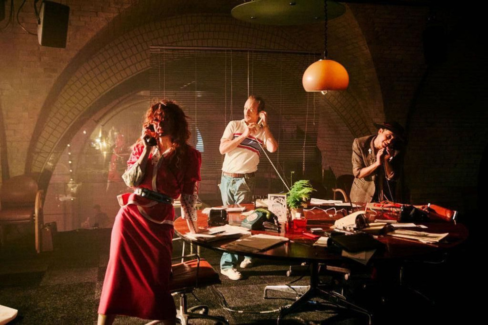 The Office goes punk- impeccable Choreo Pat Langa, Jahmarley Bachelor Adam Redmore see film for full credits