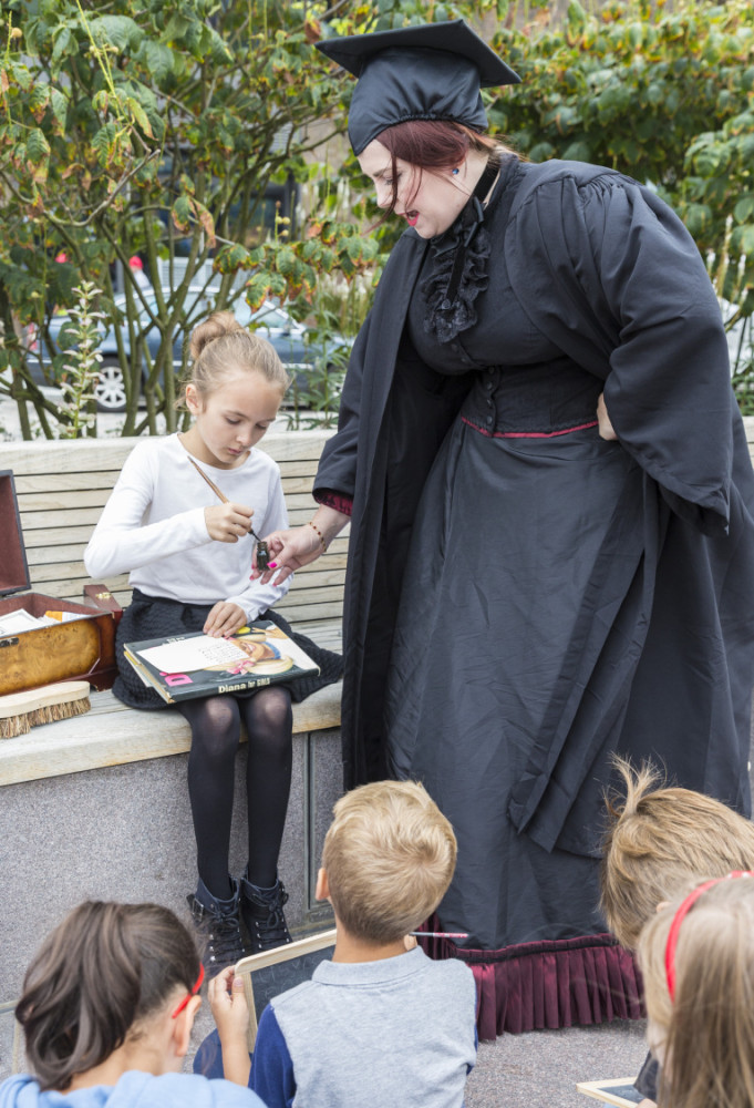 The Past Master blotting her copybook