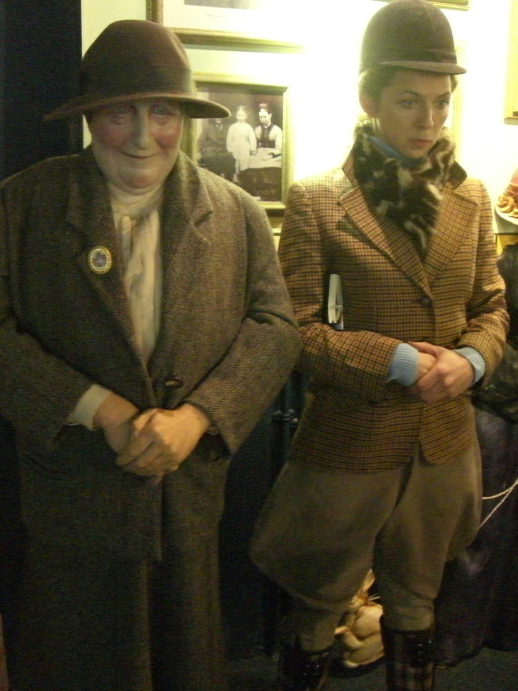 We set a roadtrip for players to travel- here is Kat McGarr trailsetting with Beatrix Potter in Windermere