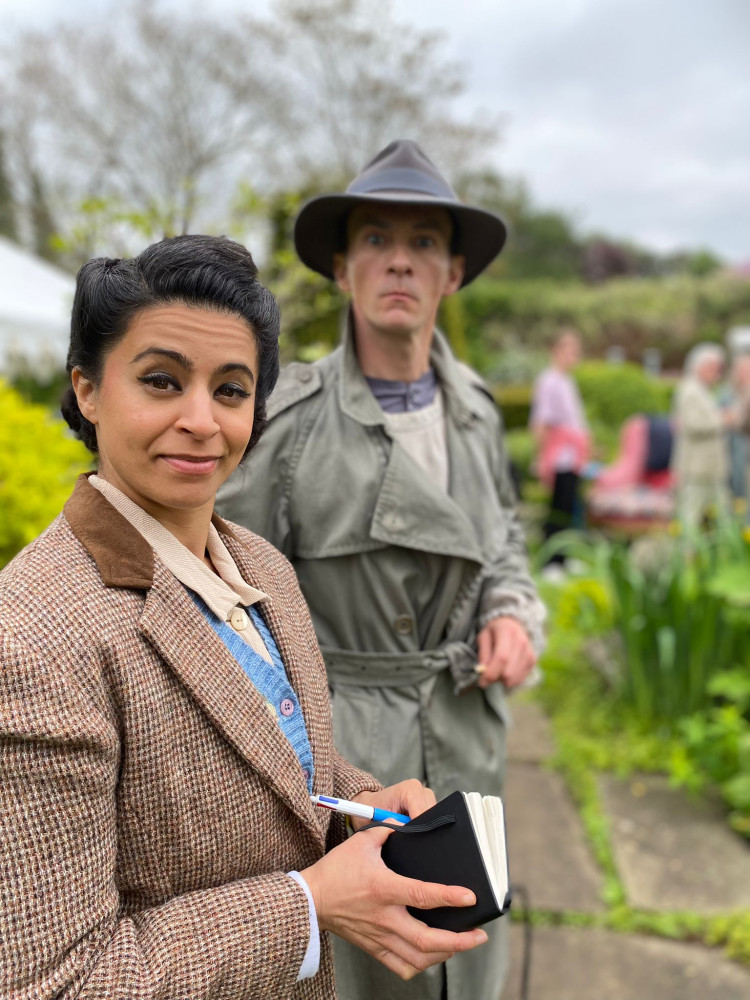 The suspicious reporter and strange Sergeant Grey