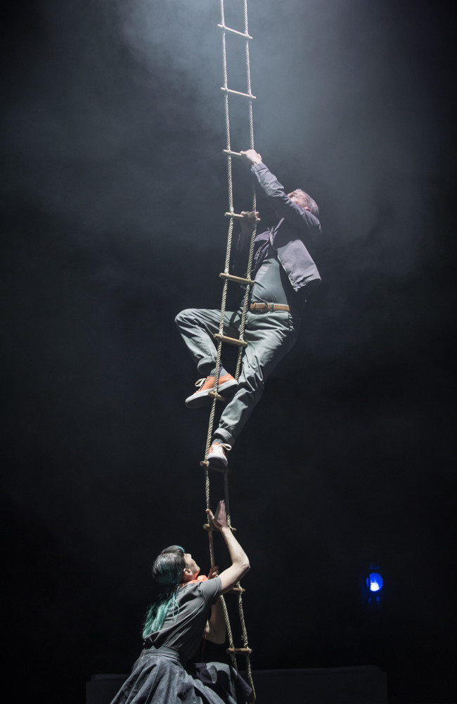 Matt Costain and High Performance lead on the Aerial elements of the show