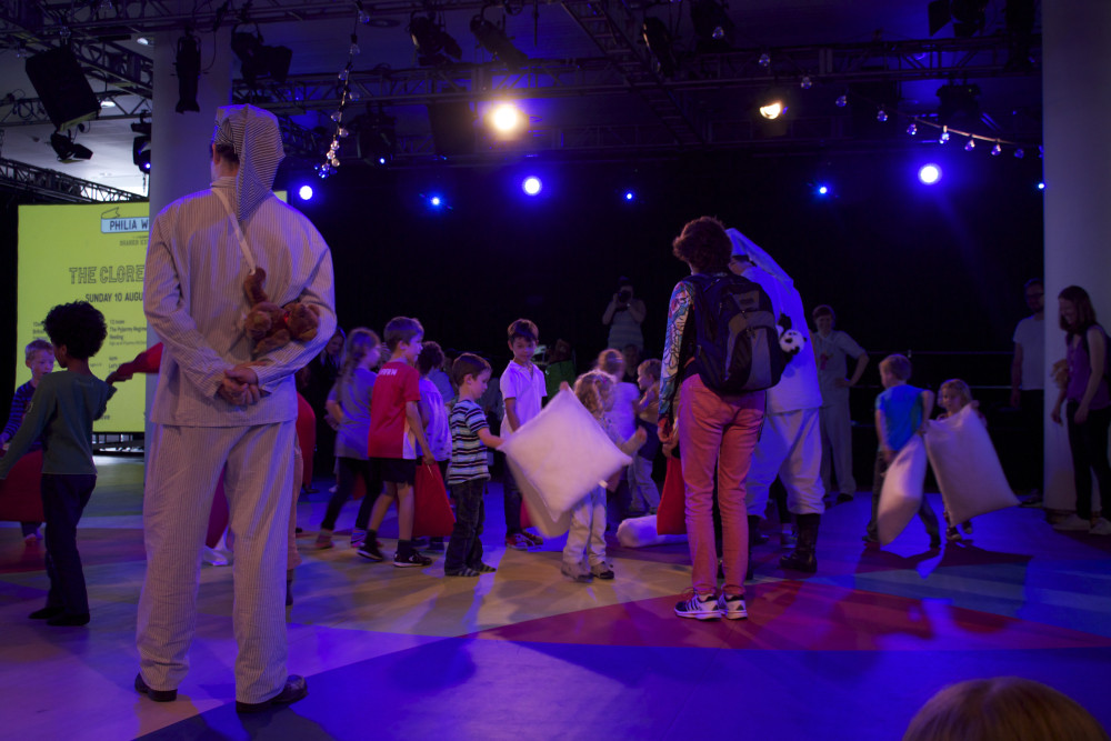 Junior Pillowfight Command Southbank Centre