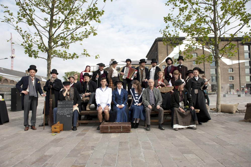 Costumes for Philanthropists to Workhouse Inmates, Overgrown Kids with Nanny in tow to The Dramatic Shoe-black